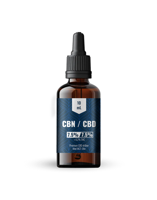CBN/CBD 7.5% Öl, 10 ml. tropfen