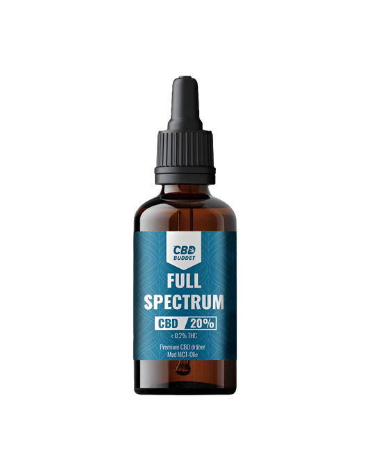 CBD-Öl / Tropfen – 20 % CBD (10 ml) – Full Spectrum